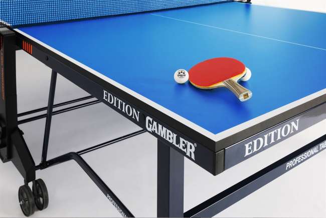 Теннисный стол GAMBLER Edition Indoor BLUE Теннисный стол GAMBLER Edition Indoor BLUE