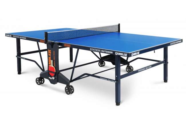 Теннисный стол всепогодный GAMBLER Edition Outdoor BLUE Теннисный стол всепогодный GAMBLER Edition Outdoor BLUE