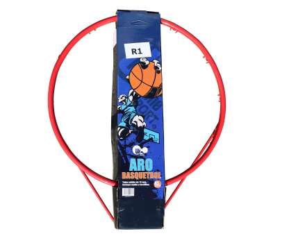 Кольцо баскетбольное DFC R1 45см (18") оранж./красное