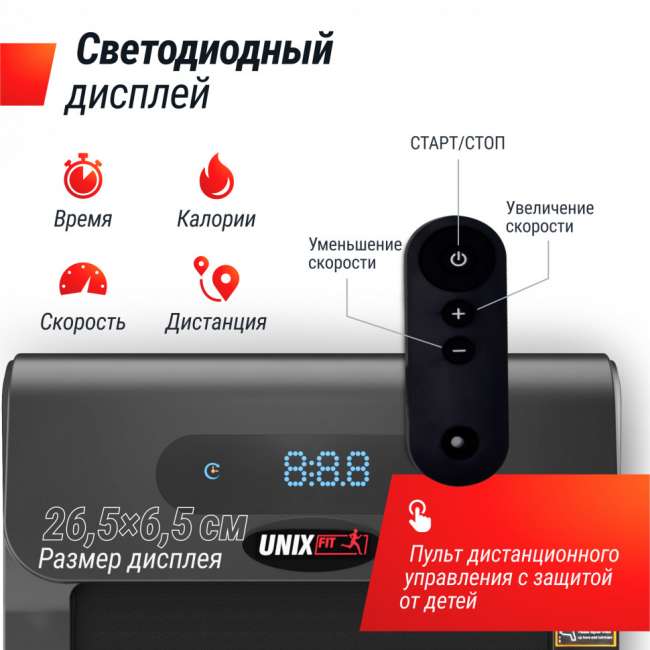Беговая дорожка UNIX Fit R-250R Беговая дорожка UNIX Fit R-250R
