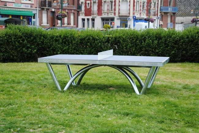 Теннисный стол Cornilleau PARK всепогодный антивандальный серый Теннисный стол Cornilleau PARK всепогодный антивандальный серый