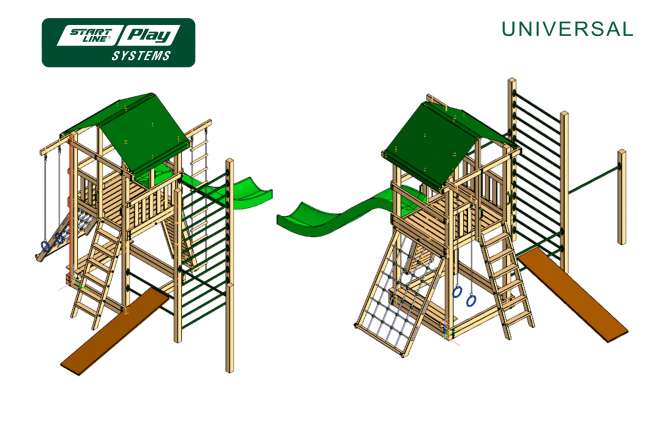 Детский городок Start Line UNIVERSAL премиум Север Детский городок Start Line UNIVERSAL премиум Север