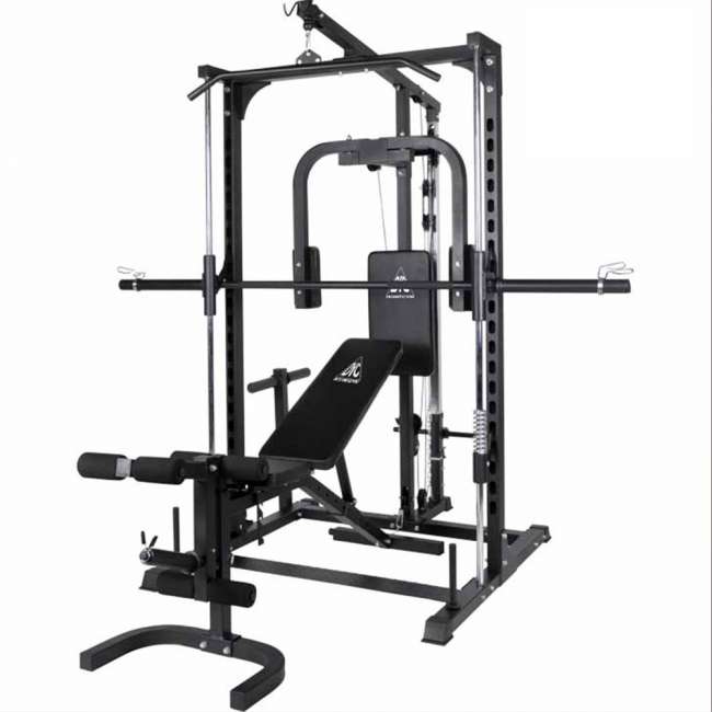 Машина Смита со скамьей DFC Homegym D943 Машина Смита со скамьей DFC Homegym D943