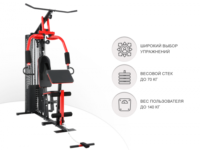 Силовой комплекс UNIX Fit BLOCK MAX Силовой комплекс UNIX Fit BLOCK MAX