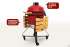 Керамический гриль-барбекю Start Grill 18 дюймов (красный) (45 см)