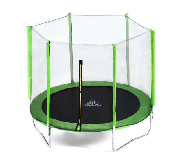 Батут с сеткой DFC Trampoline Fitness 6 ft