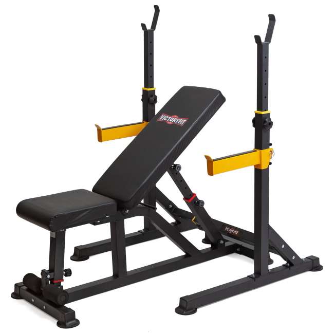 Силовая скамья со стойками VictoryFit VF-T25 Силовая скамья со стойками VictoryFit VF-T25
