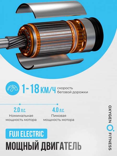 Беговая дорожка домашняя Oxygen Fitness SPEEDSTER Беговая дорожка домашняя Oxygen Fitness SPEEDSTER