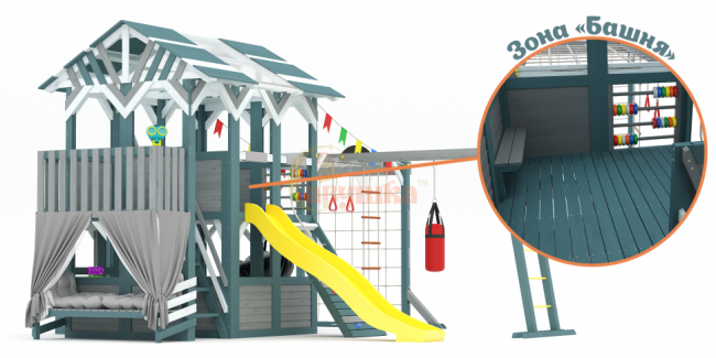 Детский игровой комплекс Савушка PlayHouse-4 Детский игровой комплекс Савушка PlayHouse-4