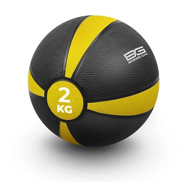 Медбол резиновый BRONZE GYM 2 кг Медбол резиновый BRONZE GYM 2 кг