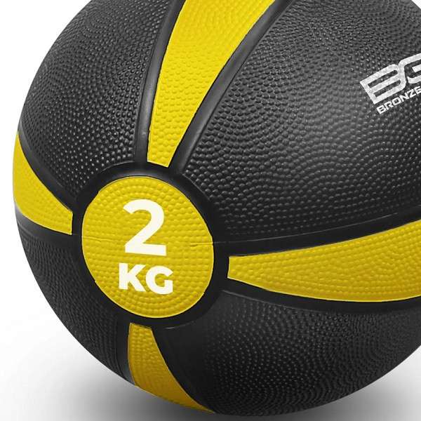 Медбол резиновый BRONZE GYM 2 кг Медбол резиновый BRONZE GYM 2 кг