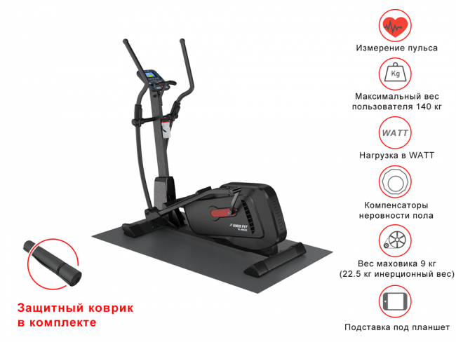 Эллиптический тренажер UNIXFIT SL-400XE Эллиптический тренажер UNIXFIT SL-400XE