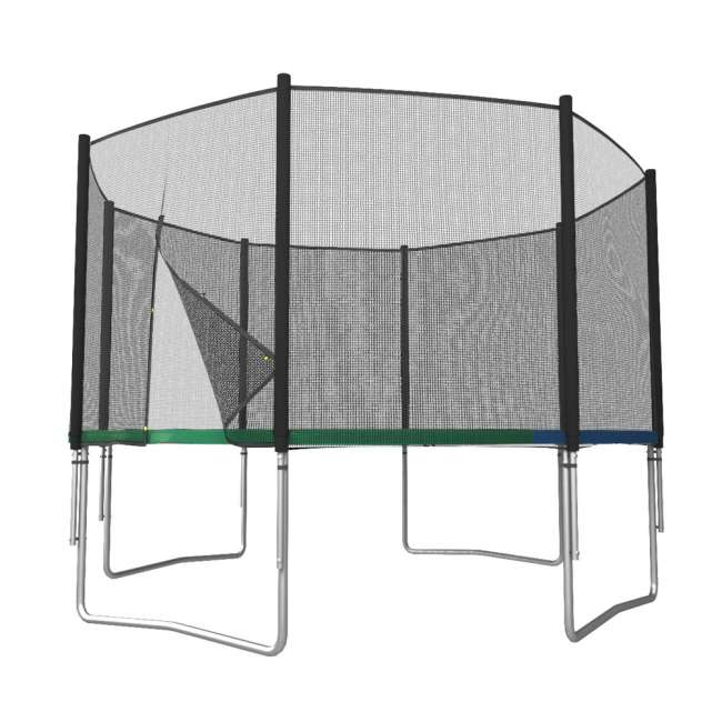 Батут с сеткой UNIX line Simple 6 ft Green outside
