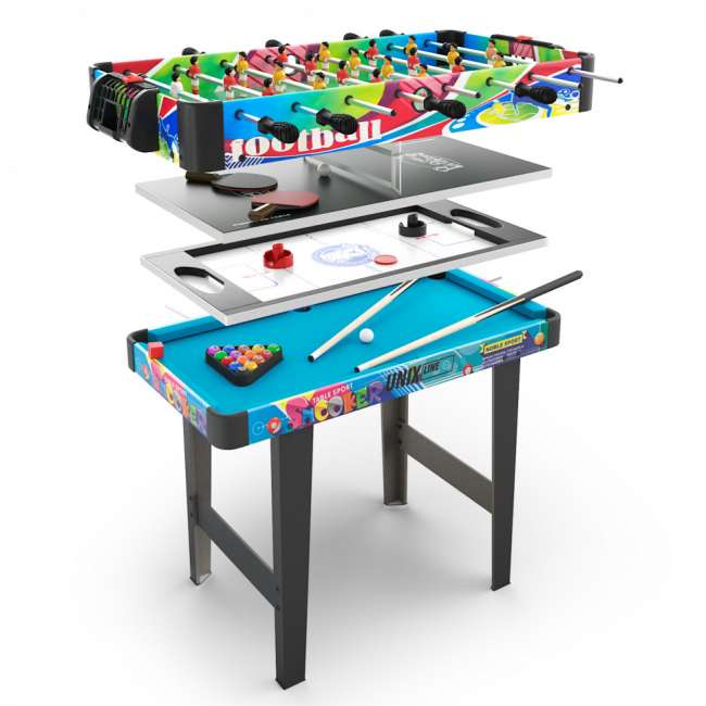 Игровой стол UNIX Line Трансформер 4 в 1 (86х43 cм) Игровой стол UNIX Line Трансформер 4 в 1 (86х43 cм)