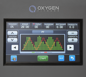 Беговая дорожка Oxygen Tesla TFT HRC Беговая дорожка Oxygen Tesla TFT HRC