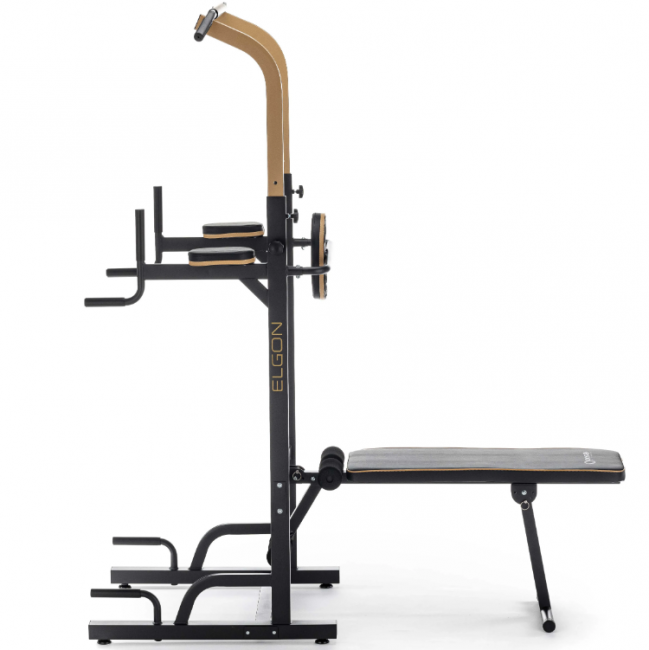Турник 3 в 1 со скамьей Oxygen Fitness Elgon Турник 3 в 1 со скамьей Oxygen Fitness Elgon