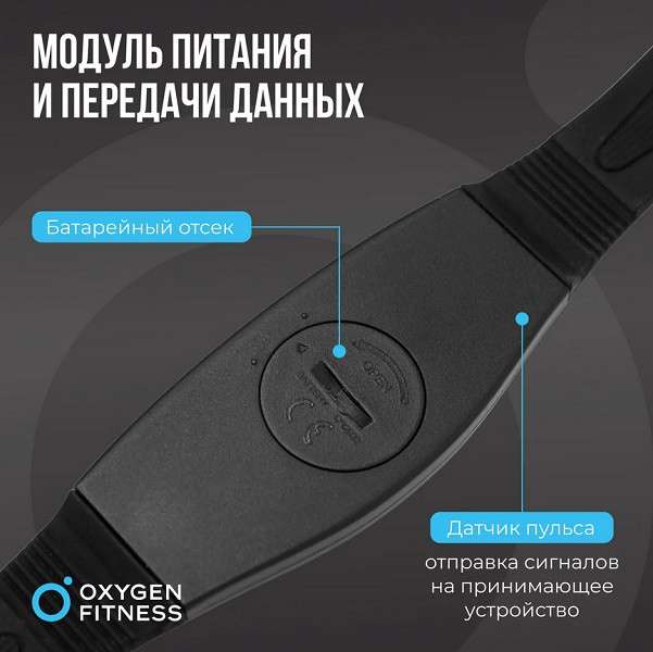 Нагрудный датчик пульса Oxygen Fitness SENSE Нагрудный датчик пульса Oxygen Fitness SENSE