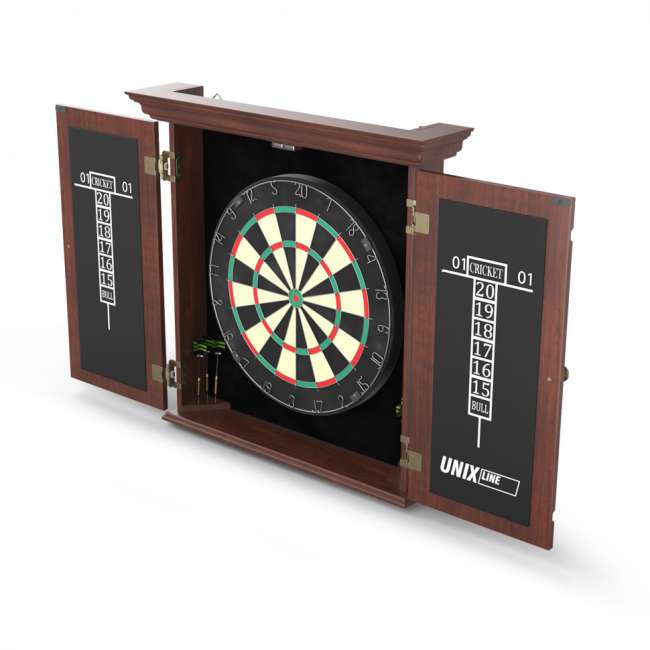 Дартс UNIX Line Dartboard D-46cm Wood Дартс UNIX Line Dartboard D-46cm Wood