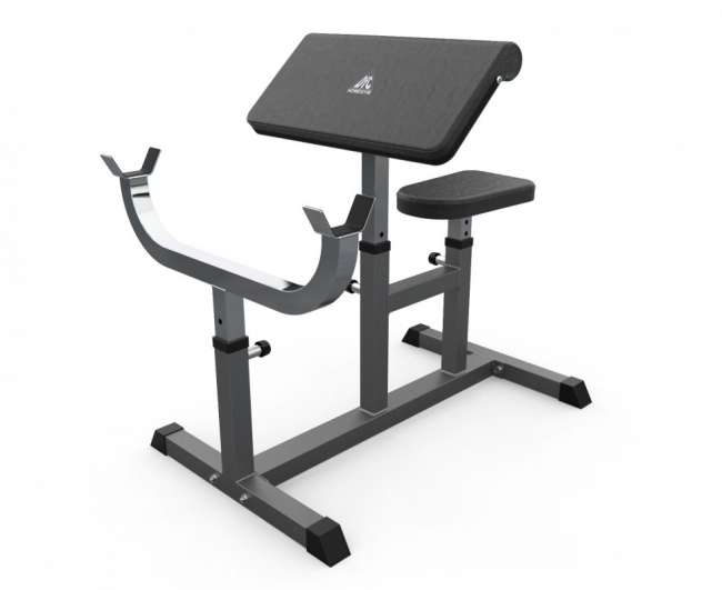 Скамья Скотта DFC Homegym UB009G серый Скамья Скотта DFC Homegym UB009G серый