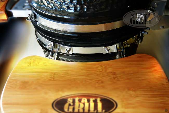 Керамический гриль-барбекю Start Grill 12 дюймов (черный) (31см) Керамический гриль-барбекю Start Grill 12 дюймов (черный) (31см)