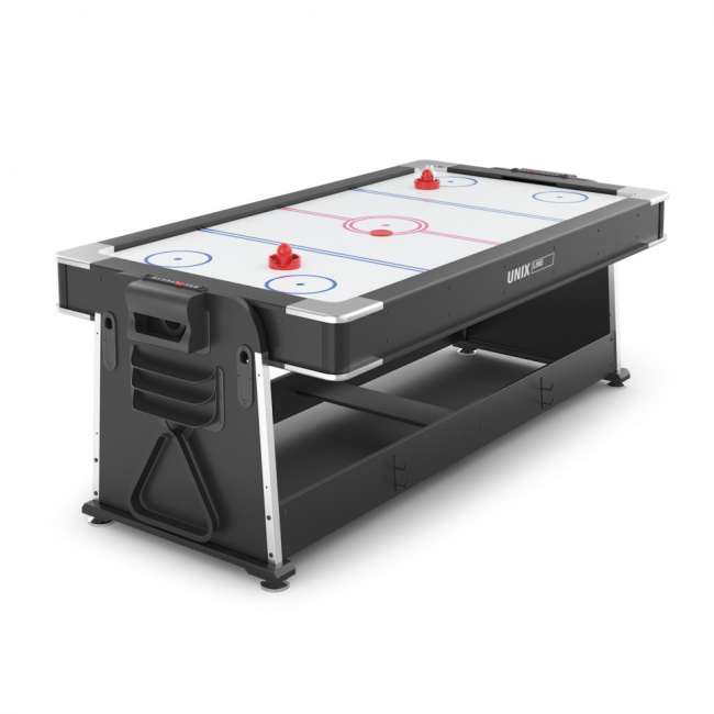 Игровой стол трансформер UNIX Line 4 в 1 (204х112 cм) Black Игровой стол трансформер UNIX Line 4 в 1 (204х112 cм) Black