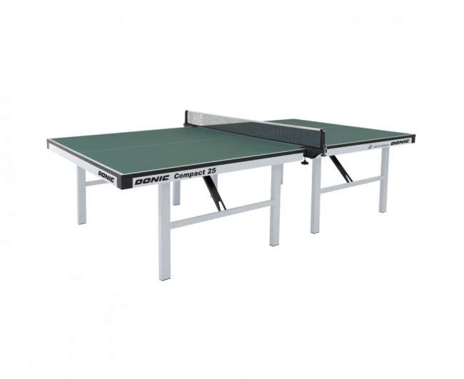 Теннисный стол DONIC Compact 25 (SP) green (без сетки) Теннисный стол DONIC Compact 25 (SP) green (без сетки)