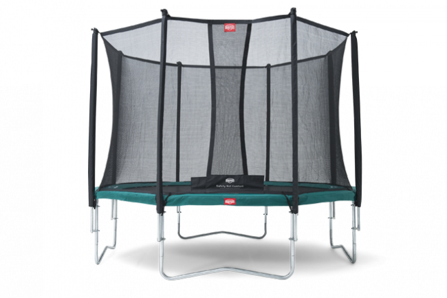 Батут Berg Favorit 380 + защитная сеть Safetynet Comfort (комплект) Батут Berg Favorit 380 + защитная сеть Safetynet Comfort (комплект)