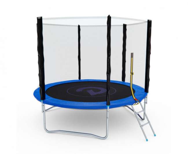 Батут с сеткой DFC PELPO 10ft с лестницей BLUE Батут с сеткой DFC PELPO 10ft с лестницей BLUE