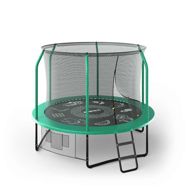 Батут UNIX Line SUPREME GAME 8 ft green Батут UNIX Line SUPREME GAME 8 ft green