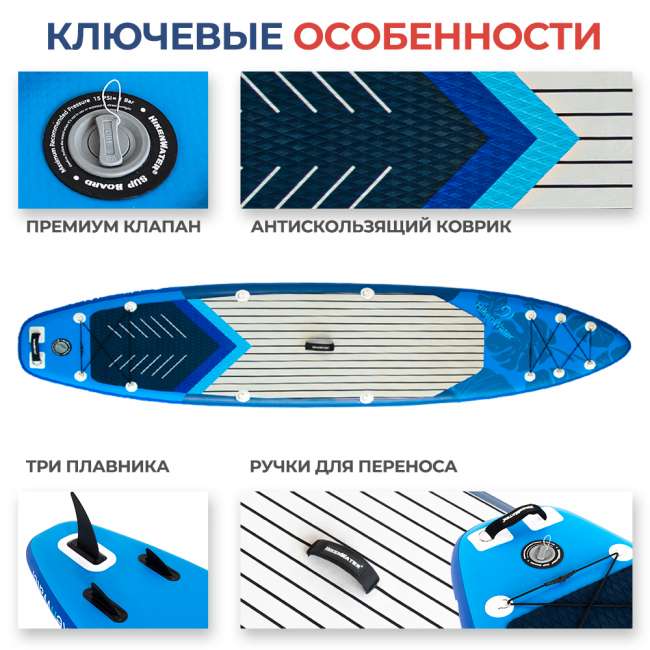 SUP-борд HIKEN WATER MINT 10'6 SUP-борд HIKEN WATER MINT 10'6
