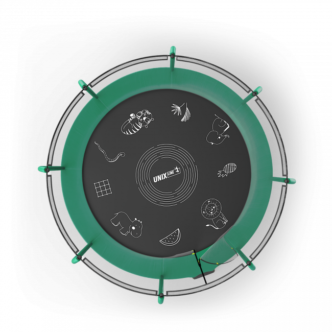 Батут UNIX Line SUPREME GAME 10 ft green Батут UNIX Line SUPREME GAME 10 ft green