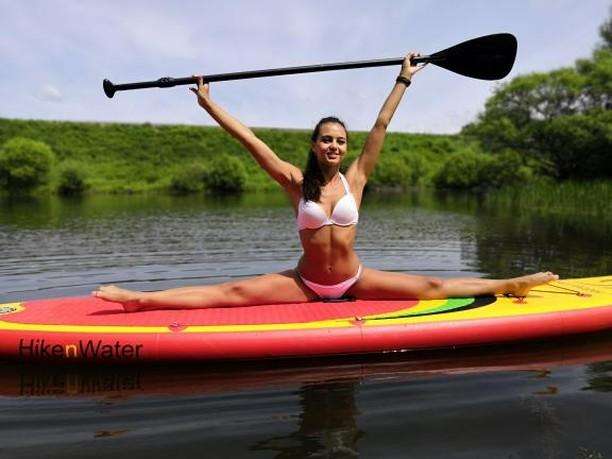 SUP-борд HIKEN WATER Yellow 11'6 SUP-борд HIKEN WATER Yellow 11'6
