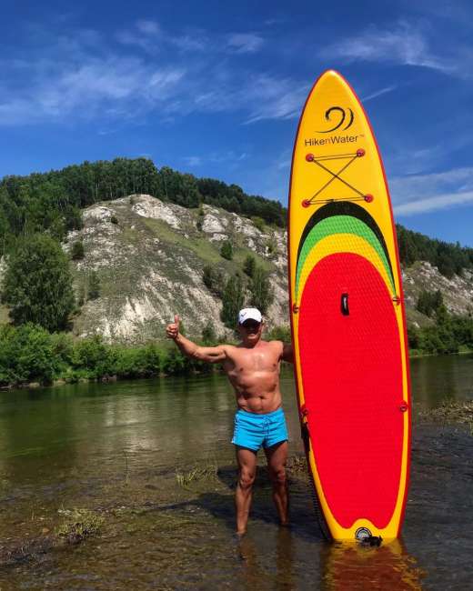 SUP-борд HIKEN WATER Yellow 11'6 SUP-борд HIKEN WATER Yellow 11'6
