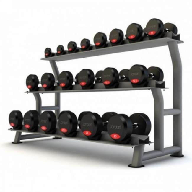 Стойка гантельная 3-х ярусная Fitnes Sport DR-05 Стойка гантельная 3-х ярусная Fitnes Sport DR-05