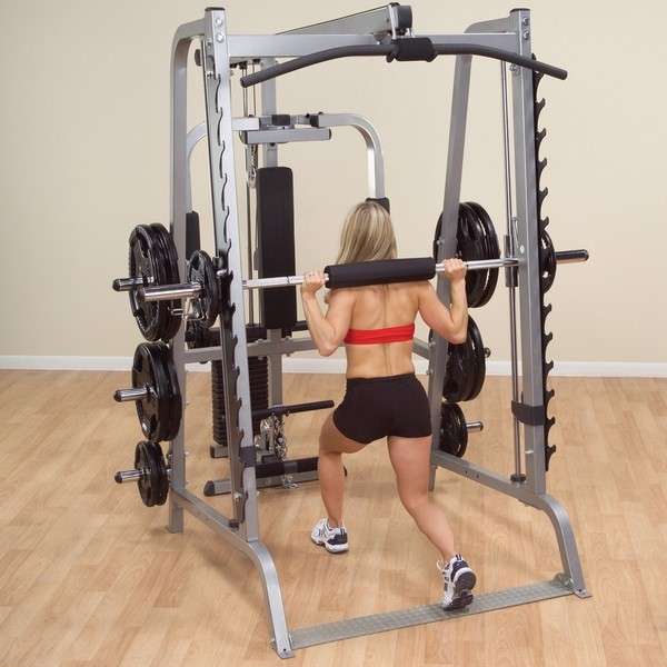 Мультистанция на базе машины Смита BodySolid GS348P4 Мультистанция на базе машины Смита BodySolid GS348P4