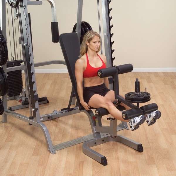 Мультистанция на базе машины Смита BodySolid GS348P4 Мультистанция на базе машины Смита BodySolid GS348P4