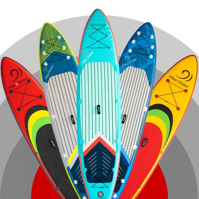SUP-борд Hiken Water Blue Monstera 11.6 SUP-борд Hiken Water Blue Monstera 11.6