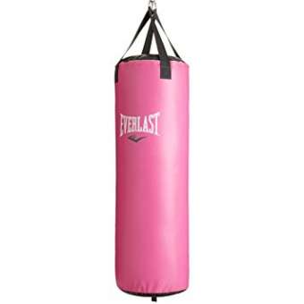 Боксерский мешок Everlast Nevatear 36 кг (33 х 100 см) розовый