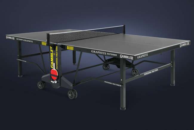 Всепогодный теннисный стол Gambler GRAPHITE Outdoor 6 мм Всепогодный теннисный стол Gambler GRAPHITE Outdoor 6 мм