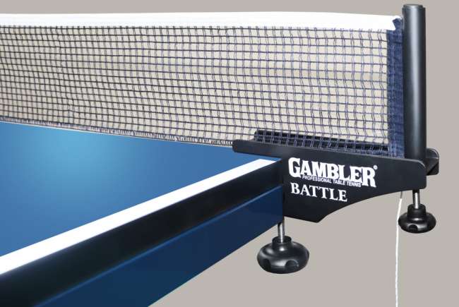 Профессиональная сетка с регулировкой натяжения и высоты Gambler BATTLE Профессиональная сетка с регулировкой натяжения и высоты Gambler BATTLE