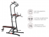Турник-пресс-брусья со скамьей UNIX Fit POWER TOWER 150P Турник-пресс-брусья со скамьей UNIX Fit POWER TOWER 150P
