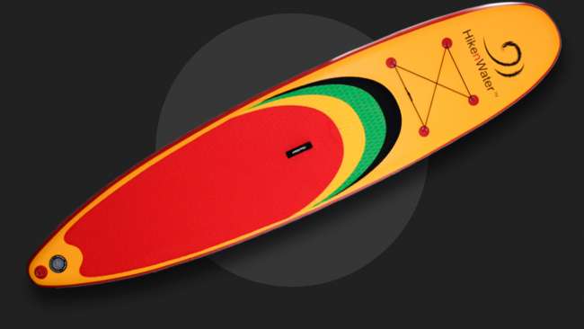 SUP-борд Hiken Water Wind SUP 11.5 Yellow SUP-борд Hiken Water Wind SUP 11.5 Yellow