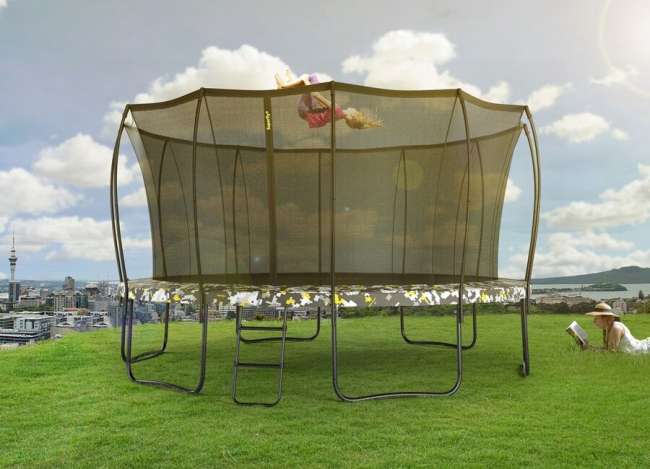 Батут с сеткой Hasttings Superfly X 10 ft (305 см)